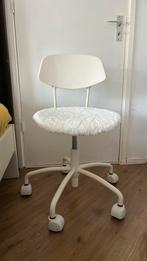 Vintage Verstelbare Ikea Bureaustoel, Huis en Inrichting, Ophalen, Wit, Zo goed als nieuw, Metaal