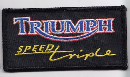 TRIUMPH Speed Triple patch voor 1050 955 T509 900 750 675, Motoren, Accessoires | Overige, Nieuw, Verzenden