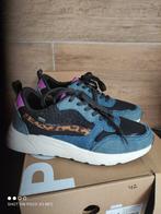 Poelman posh sneakers maat 41 jeans stof  1 keer gedragen, Poelman, Blauw, Ophalen of Verzenden, Sneakers of Gympen