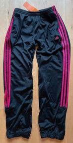 Adidas sport training broek zwart roze streep 38, Kleding | Dames, Broeken en Pantalons, Lang, Maat 38/40 (M), Ophalen of Verzenden