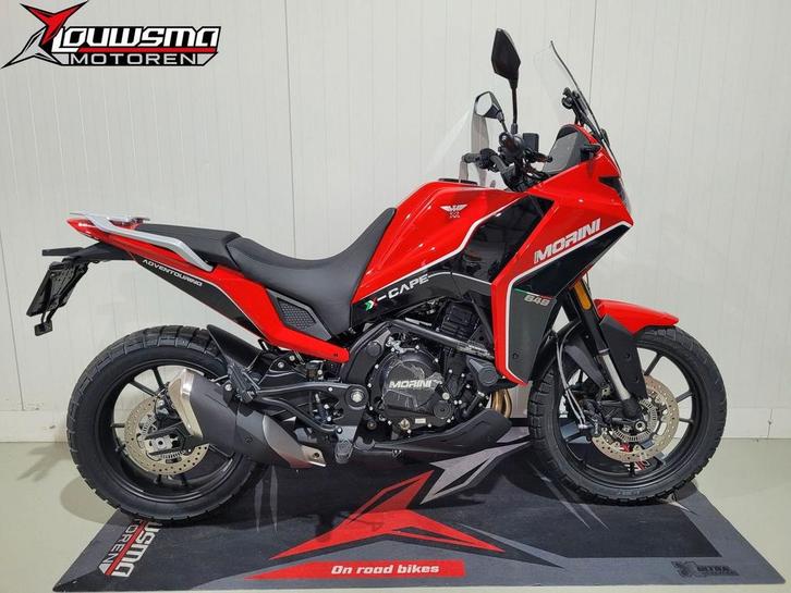 NIEUW MOTO MORINI X-CAPE 650 ABS ALLROAD |3jaar FabrieksGar, Motoren, Motoren | Overige merken, Bedrijf, Overig, 2 cilinders, Motorrijbewijs A