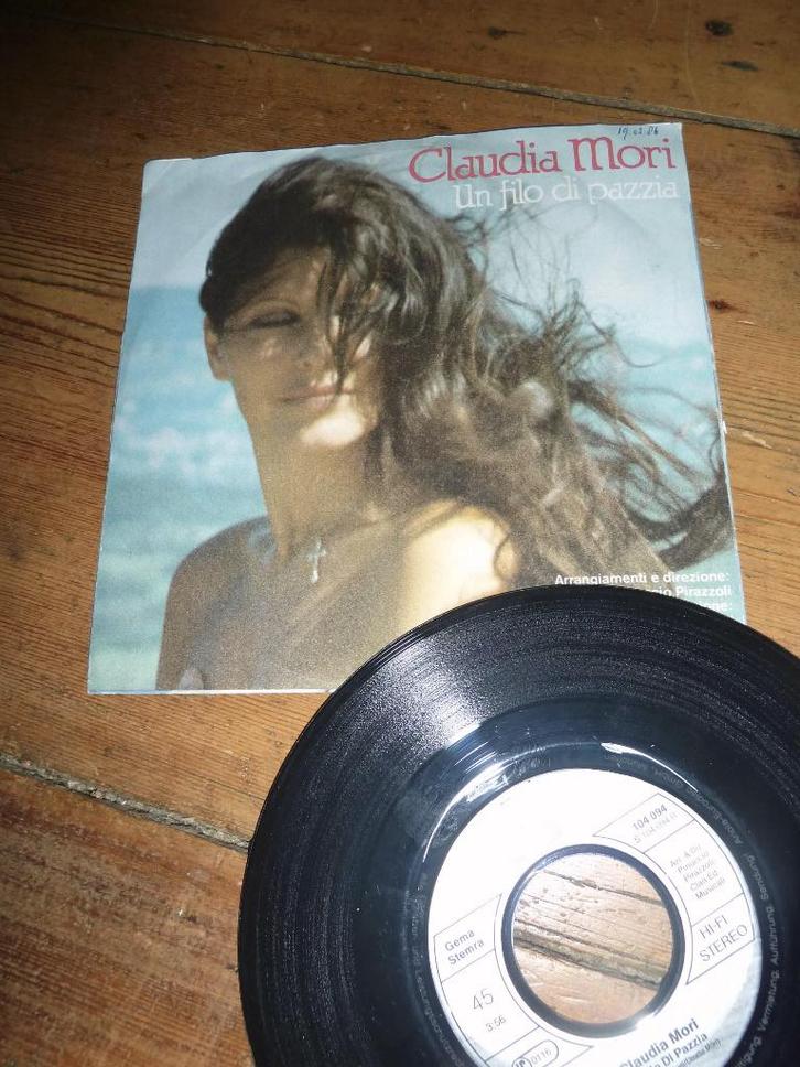 CLAUDIA MORI non scuccedera piu single fra redelijk mooi, Cd's en Dvd's, Vinyl Singles, Gebruikt, Pop, Ophalen of Verzenden