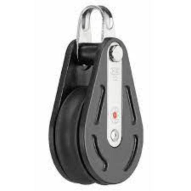 SPRENGER ENKELSCHIJFS BLOK 12 MM KATROL HONDSVOT KOGELLAGER, Watersport en Boten, Accessoires en Onderhoud, Nieuw, Lijn of Blok