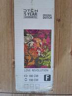 Origineel DTCH rolgordijn - Love Revolution, 150 tot 200 cm, Ophalen of Verzenden, Zo goed als nieuw, 150 tot 200 cm