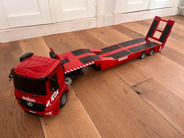 RC Vrachtauto Dieplader Carson Goldhofer, Hobby en Vrije tijd, Modelbouw | Auto's en Voertuigen, Zo goed als nieuw, Truck, Groter dan 1:32