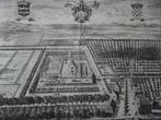 gravure landgoed kasteel Popkensburgh St Laurens Smallegange, Antiek en Kunst, Kunst | Etsen en Gravures, Verzenden