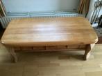 Licht eiken salontafel, Huis en Inrichting, Tafels | Salontafels, Ophalen, Zo goed als nieuw