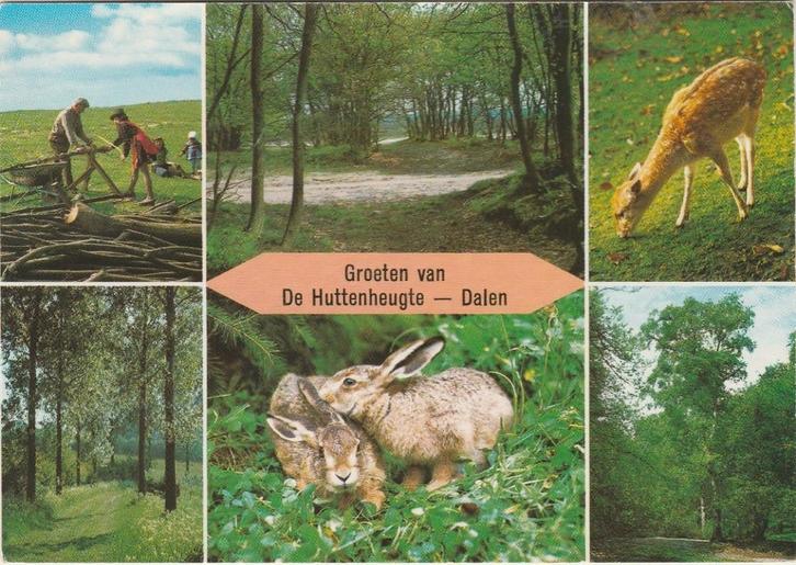 DALEN De Huttenheugte Groeten, Verzamelen, Ansichtkaarten | Nederland, Ongelopen, Drenthe, 1980 tot heden, Verzenden