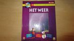 Leuk kinderboek over “ Het Weer” met cd-rom ZGAN, Ophalen of Verzenden, Zo goed als nieuw, Non-fictie