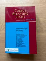 Cursus Belastingrecht 2024-2025, Ophalen of Verzenden, Gamma, Zo goed als nieuw, HBO