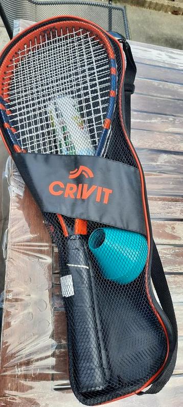 Crivit Badminton Set - 2 Rackets + Accessoires beschikbaar voor biedingen