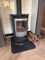 Houtkachel 4-6kw blauw, Huis en Inrichting, Kachels, Ophalen of Verzenden, Gebruikt, Hout, Houtkachel