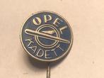 Metalen OPEL KADETT Automodel Speld (Blauw/Metaalkleur)., Verzenden, Zo goed als nieuw, Transport, Speldje of Pin