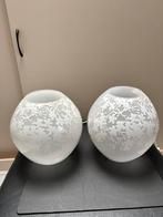 Ikea Knubbig tafellampjes 2x, Ophalen of Verzenden, Gebruikt, Glas, Minder dan 50 cm