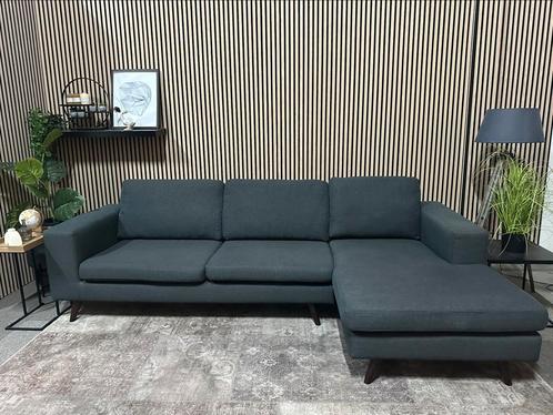 “GRATIS LEVERING” Leuke antraciete hoekbank! 280x150, Huis en Inrichting, Banken | Bankstellen, Zo goed als nieuw, Hoekbank, Vierpersoons of meer