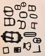 Partij oude ijzeren gespen – middeleeuws / vroeg-modern, Ophalen of Verzenden