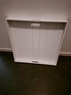 Dienblad wit hout vierkant, Huis en Inrichting, Woonaccessoires | Dienbladen, Ophalen, Vierkant, Hout