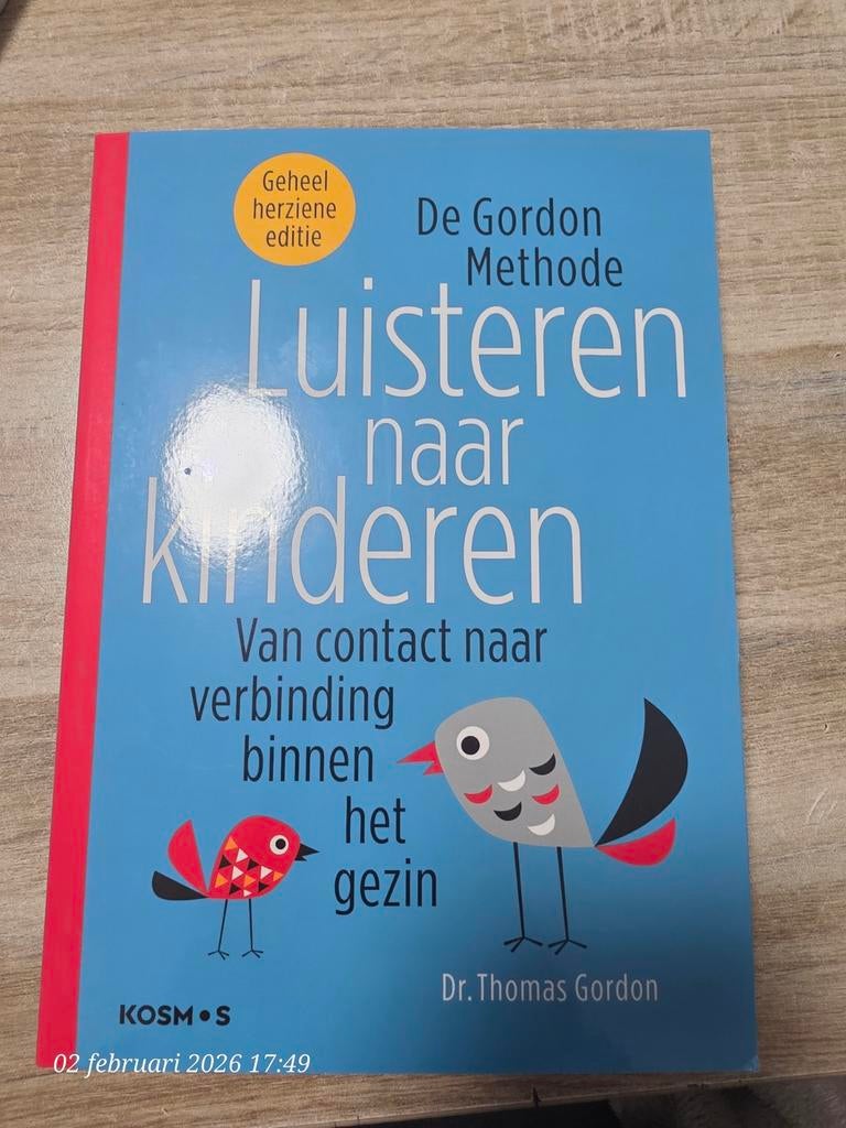 De Gordon Methode: Luisteren naar kinderen, Boeken, Ophalen of Verzenden, Zo goed als nieuw, HBO, Thomas Gordon