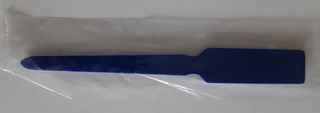 Plastic brieven opener opdruk NS Post., Verzamelen, Ophalen of Verzenden, Nieuw, Trein, Overige typen