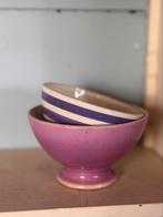 Oud spoelkommetje in paars, Antiek en Kunst, Curiosa en Brocante, Ophalen of Verzenden