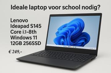 Lenovo Ideapad S145 Intel Core i3-8th, Windows 11! beschikbaar voor biedingen
