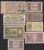 Lotje Italie 8 Biljetten kwaliteit zie de scans bieden, Verzenden, Italië, Setje
