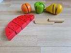 Fruit set. Veilig leren snijden met houten fruitstukken, Ophalen of Verzenden, Gebruikt, Overige typen