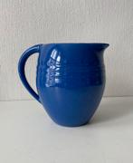 De Driehoek Huizen melk-kan / schenkkan, jaren 60, Gebruikt, Blauw, Aardewerk of Porselein, Onbekend