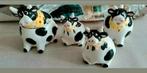 KOE,suiker,melk,peper,zout,Porselein,koeien,HOLSTEIN,zwart, Ophalen of Verzenden, Nieuw
