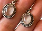 Zilveren oorbellen Maansteen ., Sieraden, Tassen en Uiterlijk, Oorbellen, Verzenden, Zo goed als nieuw, Zilver, Zilver