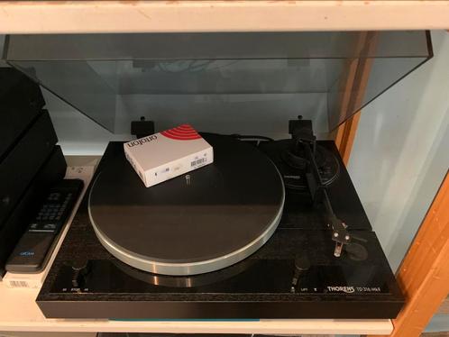 Thorens TD-316 MkII met Ortofon OM element, Audio, Tv en Foto, Platenspelers, Zo goed als nieuw, Platenspeler, Thorens, Ophalen of Verzenden