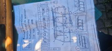 Partytent 4x8m  beschikbaar voor biedingen