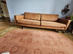 Leuke bruine tweepersoonsbank in prima staat, Huis en Inrichting, Banken | Bankstellen, Gebruikt, Driepersoons, 75 tot 100 cm