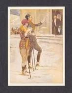 Droste Cacao Winter Tafereel Man en Vrouw Butler., Ophalen of Verzenden, 1980 tot heden, Ongelopen, Cultuur en Media