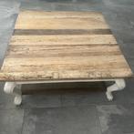 Riviera Maison Salontafel - Zo Goed Als Nieuw!, Vierkant, Zo goed als nieuw, Minder dan 50 cm, Overige houtsoorten