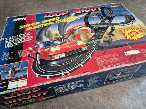 2 vintage racebanen Artin, Kinderen en Baby's, Speelgoed | Racebanen, Gebruikt, Racebaan, Elektrisch, Overige merken, Met looping