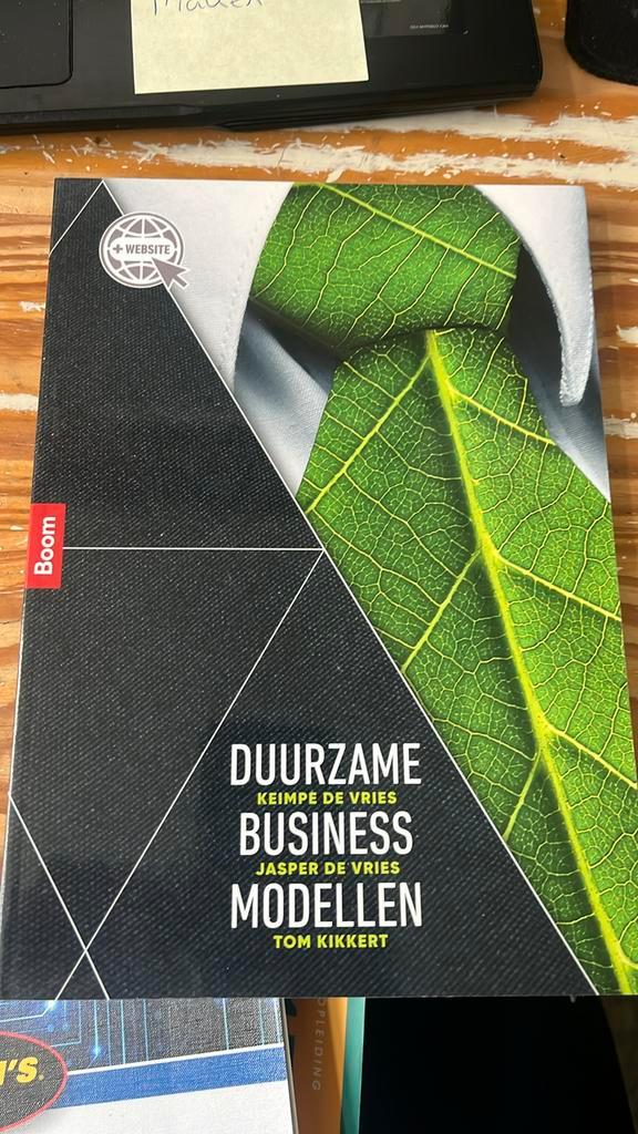 Tom Kikkert - Duurzame businessmodellen, Boeken, Schoolboeken, Zo goed als nieuw, Nederlands, Overige niveaus, Ophalen of Verzenden