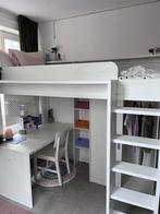 Hoogslaper Parisot met Bureau, Kast & Opbergvakken, Antiek en Kunst, Antiek | Meubels | Bedden, Ophalen
