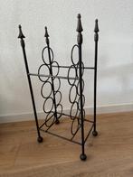 ** Mooi  oud ijzeren wijnrek **, Ophalen, Gebruikt, Metaal, 5 tot 15 flessen