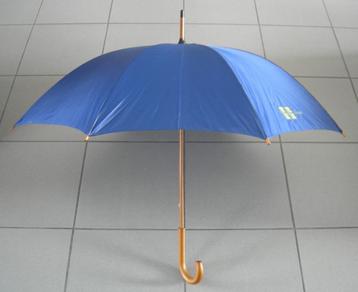 Paraplu met Pius X logo. Blauw. Nieuw. Voor de verzamelaar. 