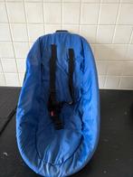 Babyschaal /babyzitje voor bakfiets of fietskar - Blauw, Ophalen of Verzenden, Gebruikt, Meegroeistoel, Gordel(s)