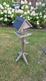 Vogelvoederhuisje met bitumen dakje, Tuin en Terras, Ophalen, Zo goed als nieuw