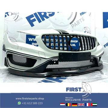 W117 CLA45 45 AMG VOORBUMPER ZWART WIT GRIJS COMPLEET + AMG  beschikbaar voor biedingen