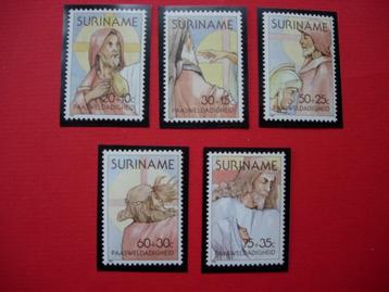 Suriname 1981 Pasen Weldadigheidszegels beschikbaar voor biedingen