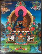 Medicijnboeddha, Ophalen of Verzenden, Canvas of Doek, A1 t/m A3, Overige onderwerpen