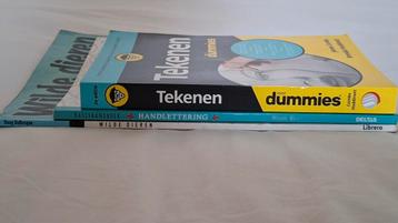 Tekenen boeken pakket beschikbaar voor biedingen