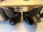 4 stuks Vitra Panton Chairs black, Huis en Inrichting, Stoelen, Ophalen, Kunststof, Zwart, Zo goed als nieuw