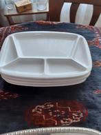 Susie borden 4 stuks met savethouder en dienbladen nieuw, Ophalen, Nieuw, Overige vormen