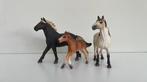 Schleich paarden - mustang familie, Paard, Ophalen of Verzenden, Zo goed als nieuw, Beeldje of Figuurtje