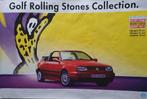 Poster - VW Golf cabrio - Rolling Stones Voodoo Lounge, Verzamelen, Deurposter of groter, Rechthoekig Liggend, Ophalen of Verzenden